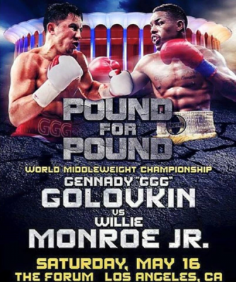 Gennady Golovkin Willie Monroe Poster
