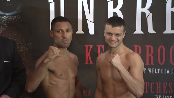 Video | Kell Brook vs. Jo Jo Dan Weigh In