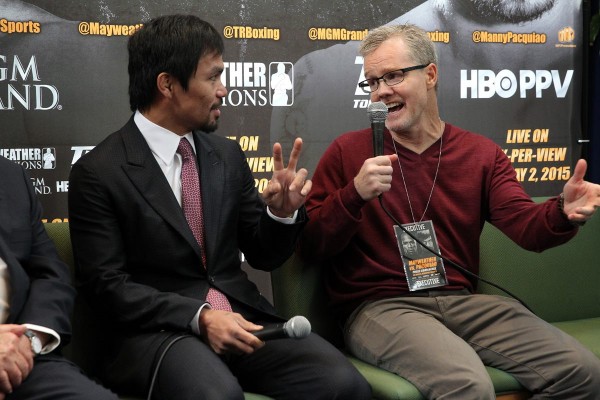 Manny Pacquiao and Freddie Roach - Chris Farina