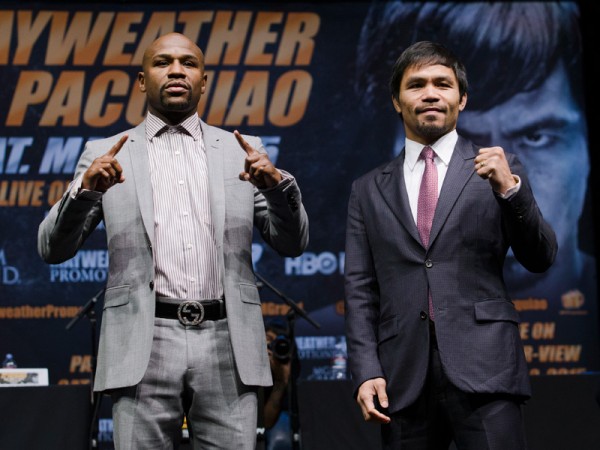 Mayweather & Pacquiao Square Off In Another Classic Showdown In The Welterweight Division