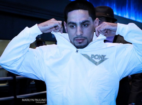 Garcia vs. Peterson: Media Workout Quotes & Photos