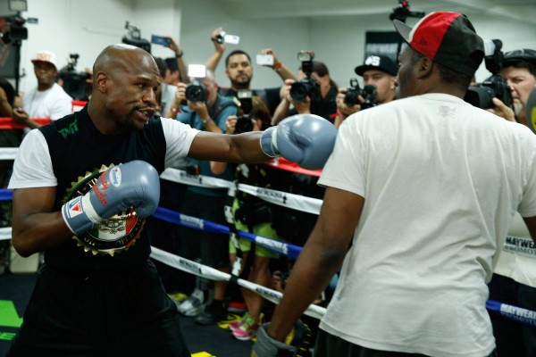 Floyd Mayweather Workout Quotes and Photos