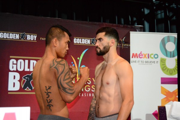 Photo Gallery | Gesta vs. Molina Weigh In