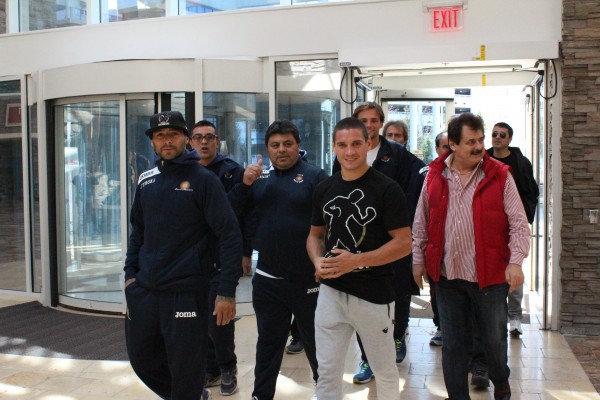Matthysse vs. Provodnikov: Turning Stone Casino Arrivals