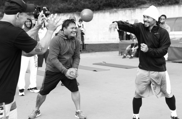 Photo Gallery | Manny Pacquiao Training for Floyd Mayweather Fight