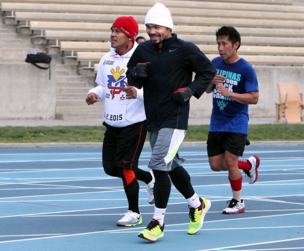 Video | Manny Pacquiao Day One of Training for Pacquiao Bradley 3