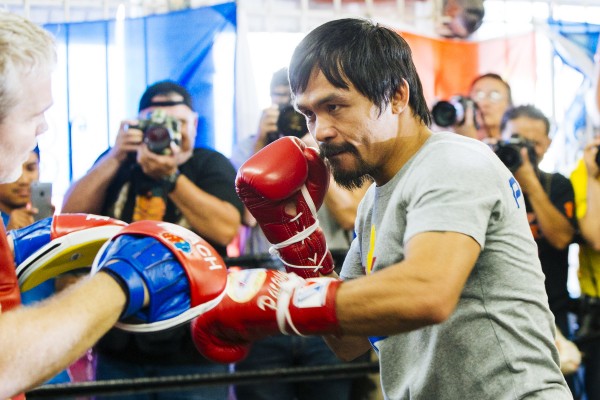 Video | Pacquiao Breaks Camp