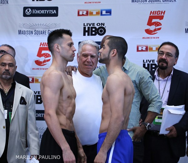 Photo Gallery | Ali vs. Santana Weigh-in