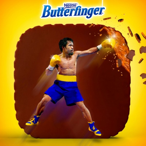 Pacquiao Butterfinger