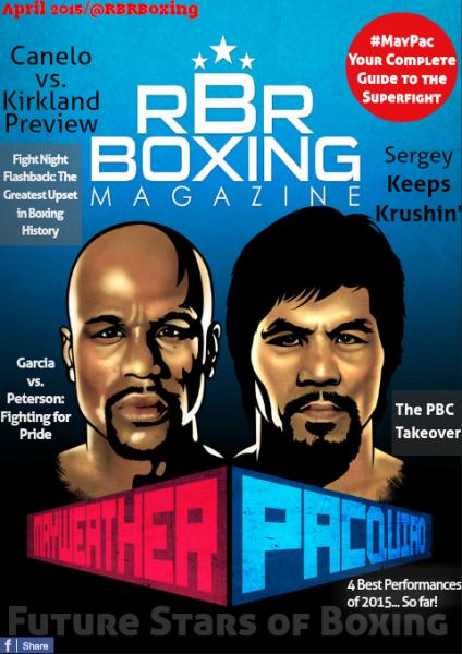 April Issue of RBRBoxing Mag Hits the Stands