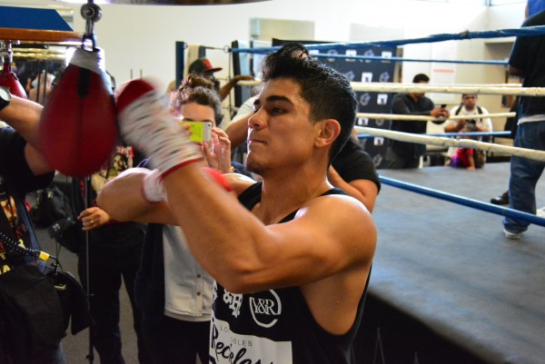 Frankie Gomez Jo Jo Diaz - Golden Boy Workout - Ismael Gallardo RBRBoxing (8)