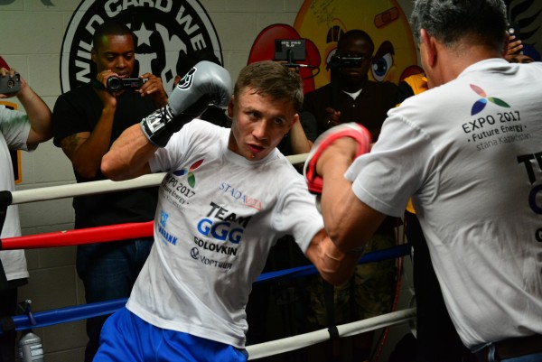 Photo Gallery | Gennady Golovkin vs. Willie Monroe Media Workout