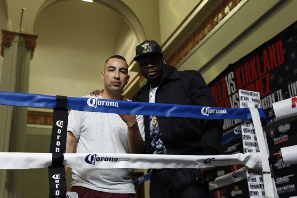 Canelo Kirkland Media Day - Jr. Barron RBRBoxing