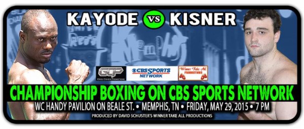 Championship Boxing Returns to CBS Sports Network on Friday, May 29