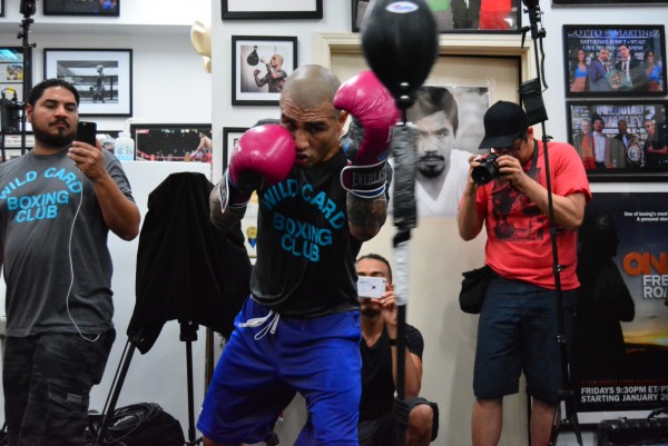 Miguel Cotto Media Workout Photos & Video