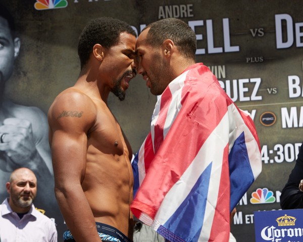Dirrell vs. DeGale Weigh In Results & Photos