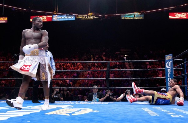 Adrien Broner Shawn Porter - Steve Marcus Getty Images