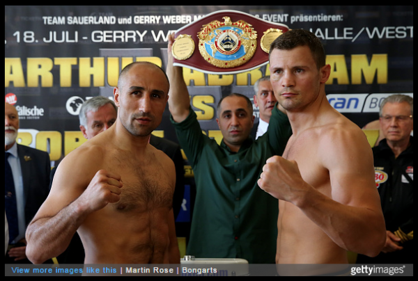 Arthur Abraham vs. Robert Stieglitz 4 Weigh In Results