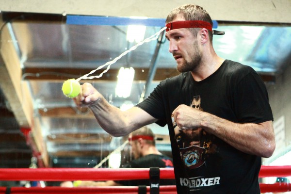 Video | Sergey Kovalev Heavy Bag Workout