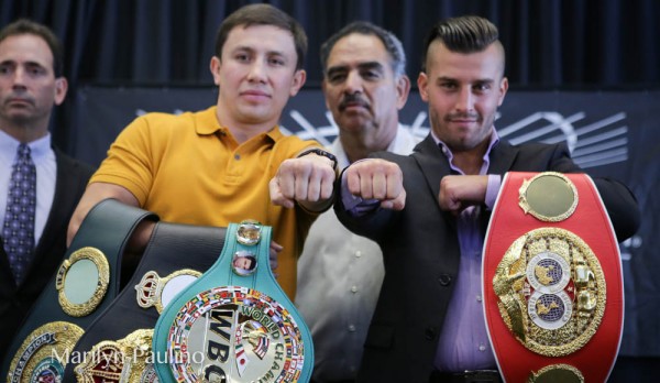 GGG and David Lemieux Face Off at First Official Press Conference