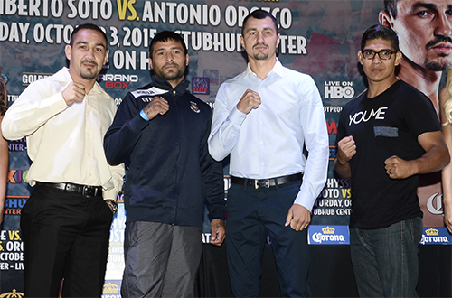 Matthysse vs. Postol Los Angeles Kick-Off Press Conference Quotes & Photos