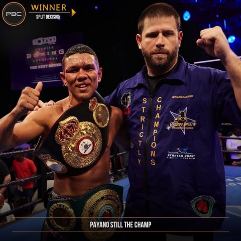 Payano Scores Close SD Win over Warren, Retains WBA Title