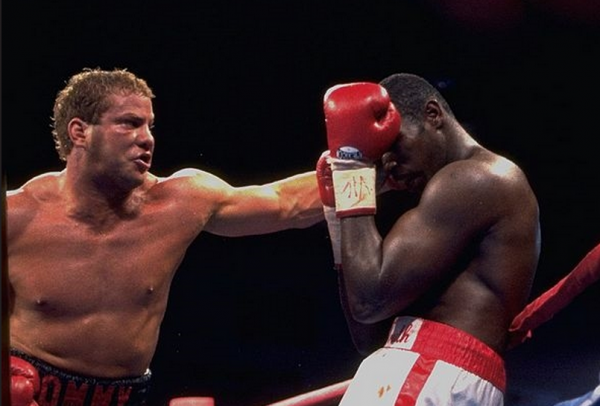 Tommy Morrison - Carl Williams Getty Images - Brad Mangin
