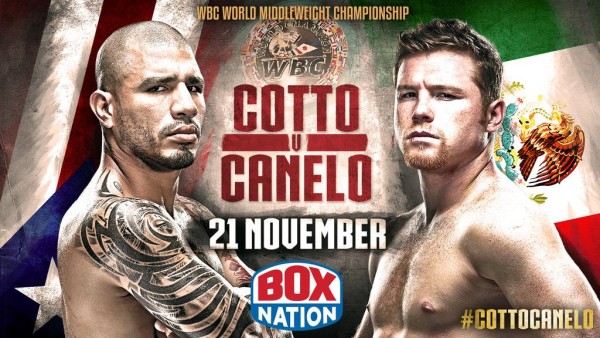BoxNation Lanks UK Rights to Show Cotto vs. Canelo
