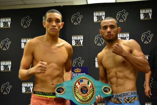 LA Fight Club: Jeffrey Fontanez vs. Marvin Quintero Weigh-In Results & Photos