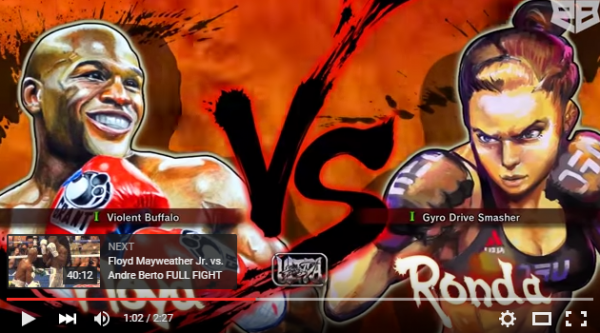 Video | Mayweather vs. Rousey: Street Fighter Edition
