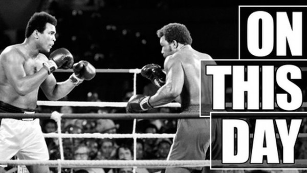 The Rumble in the Jungle: 41 Years Ago Today