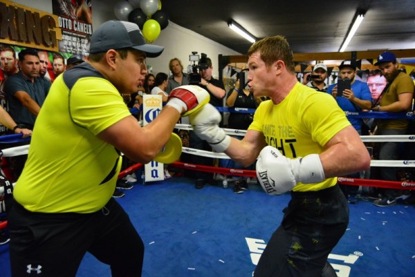 Canelo Alvarez Media Day Photos and Video