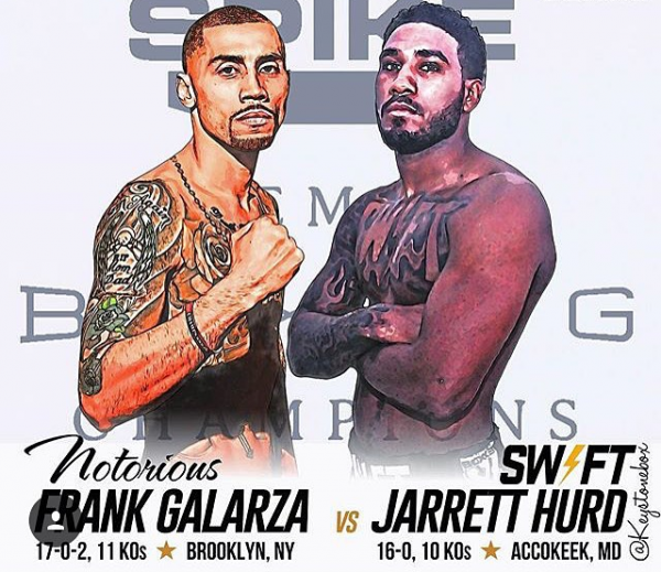 Frank Galarza and Jarrett Hurd Meet November 14 on Showtime