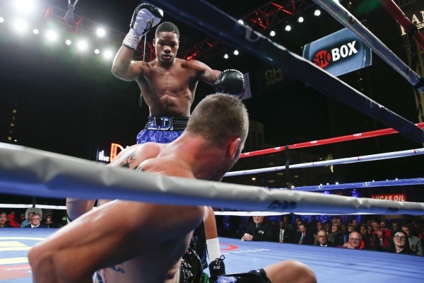 Antoine Douglas Scores 5 Knockdowns, Stops Sherrington in 4