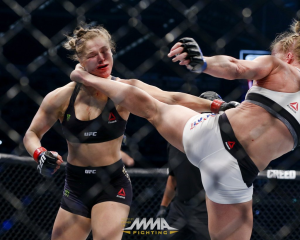 Former Boxing Champ Holly Holm KOs Ronda Rousey