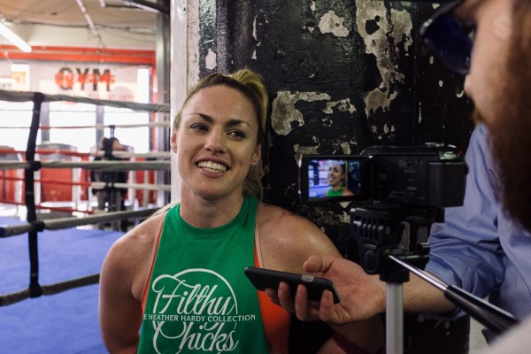 Hardy vs. Vincent: Heather “The Heat” Hardy Media Day Workout [Video]