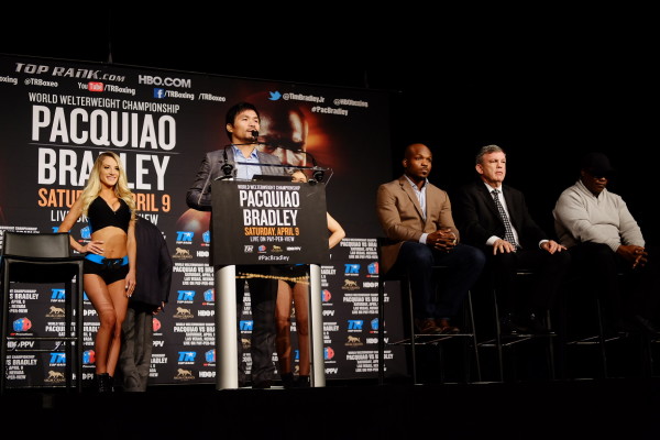 Video | Pacquiao vs. Bradley NYC Press Conference – Pacquiao Speaks