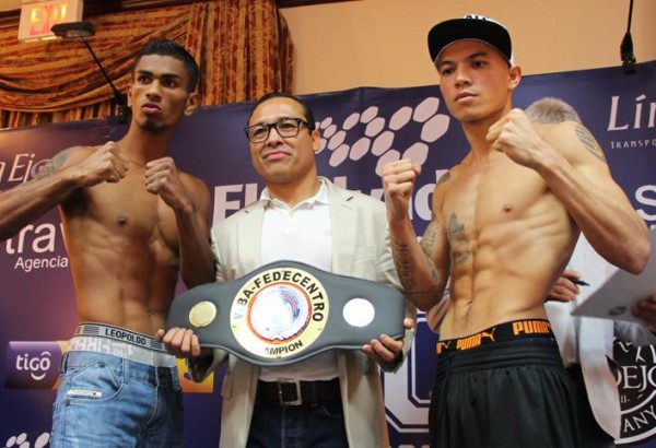 Aristides Quintero, Carlos Famoso Hernandez and Roberto Arriaza Ludo Saenz NotiFight