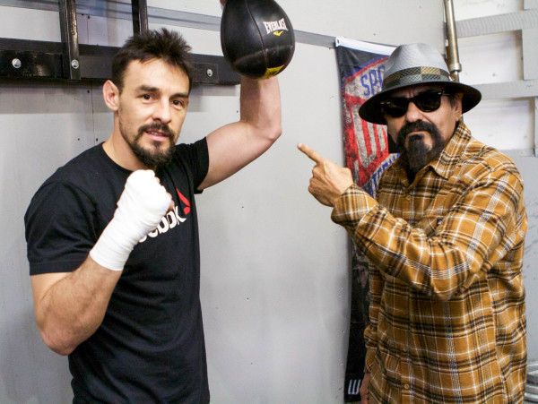 Robert Guerrero and Ruben Guerrero Media Workout Quotes & Photos