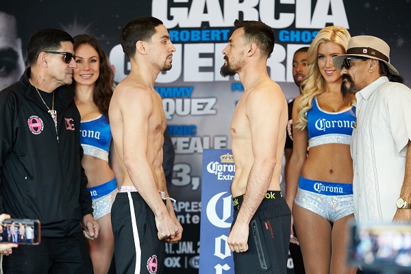 Staples Centre, PBC, Weigh Ins