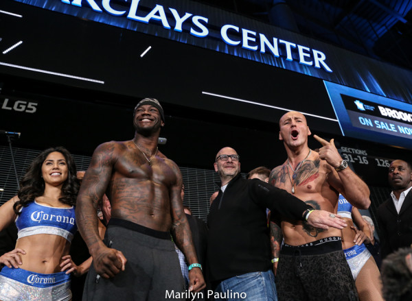 Wilder vs. Szpilka Weigh-In Results & Photos