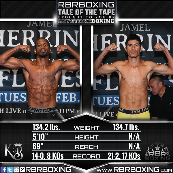 PBC on FS1: Herring vs. Flores Weigh-In Results
