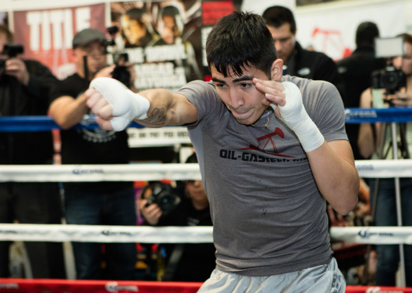 Leo Santa Cruz Workout - Scott Hirano Showtime (7)