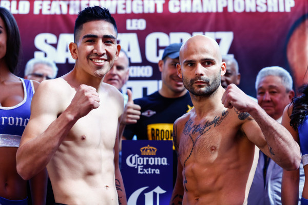 Santa Cruz vs. Martinez Weigh-In Results & Photos