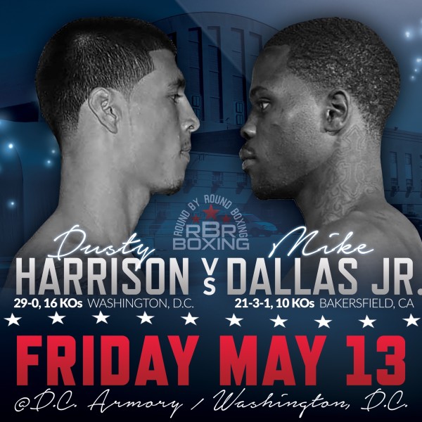 RBRBoxing Results | Dusty Hernandez-Harrison vs. Mike Dallas