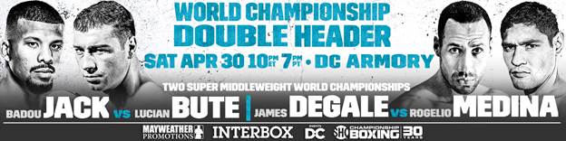 Jack vs. Bute and DeGale vs. Medina