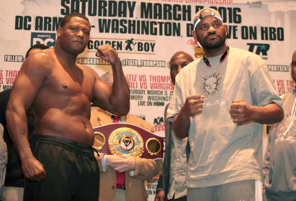 Video | Luis Ortiz vs. Tony Thompson Full Weigh-In and Face Off