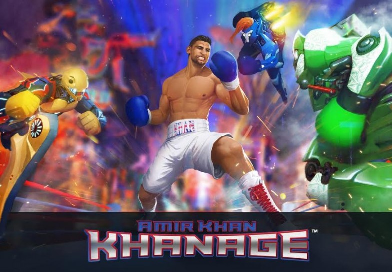 Amir Khan Trolls Rivals in New Game ‘Khanage’ out May 2nd