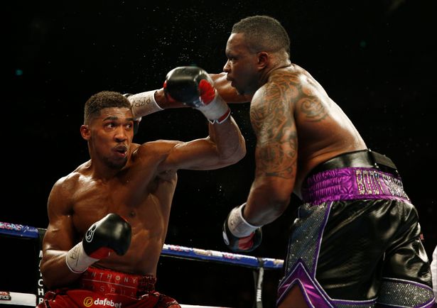 Anthony-Joshua-and-Dillian-Whyte - Action images