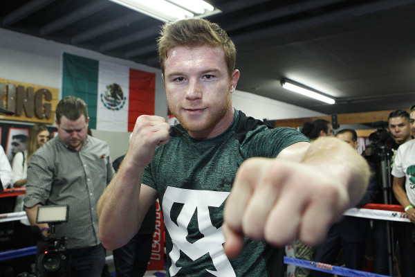 Canelo Alvarez Media Workout Photos & Quotes
